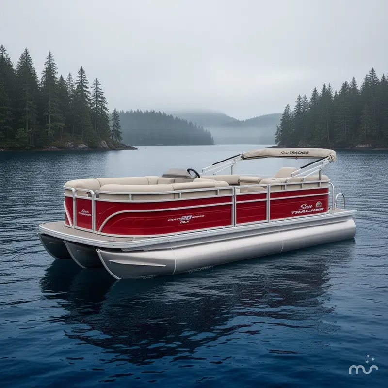 The Image of Sun Tracker Party Barge 20 DLX 2025 - 0