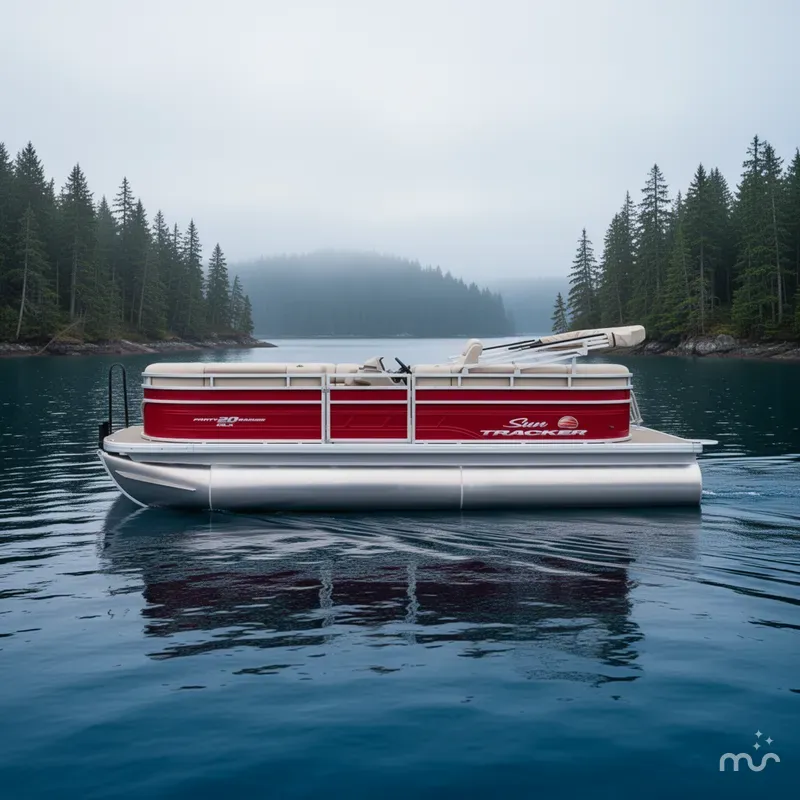 Slide: The Image of Sun Tracker Party Barge 20 DLX 2025 - 4
