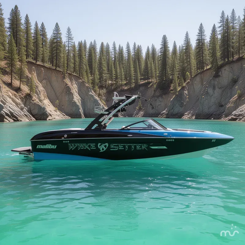 Slide: The Image of Malibu Wakesetter 22 MXZ 2012 - 2