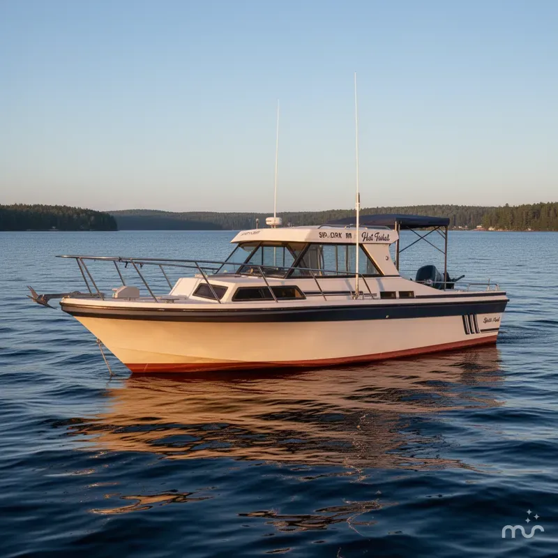 Slide: The Image of Sport-Craft 270 Fisherman 1988 - 3