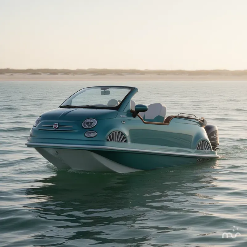 Slide: The Image of Car Off-Shore Fiat 500 Classic 2026 - 2