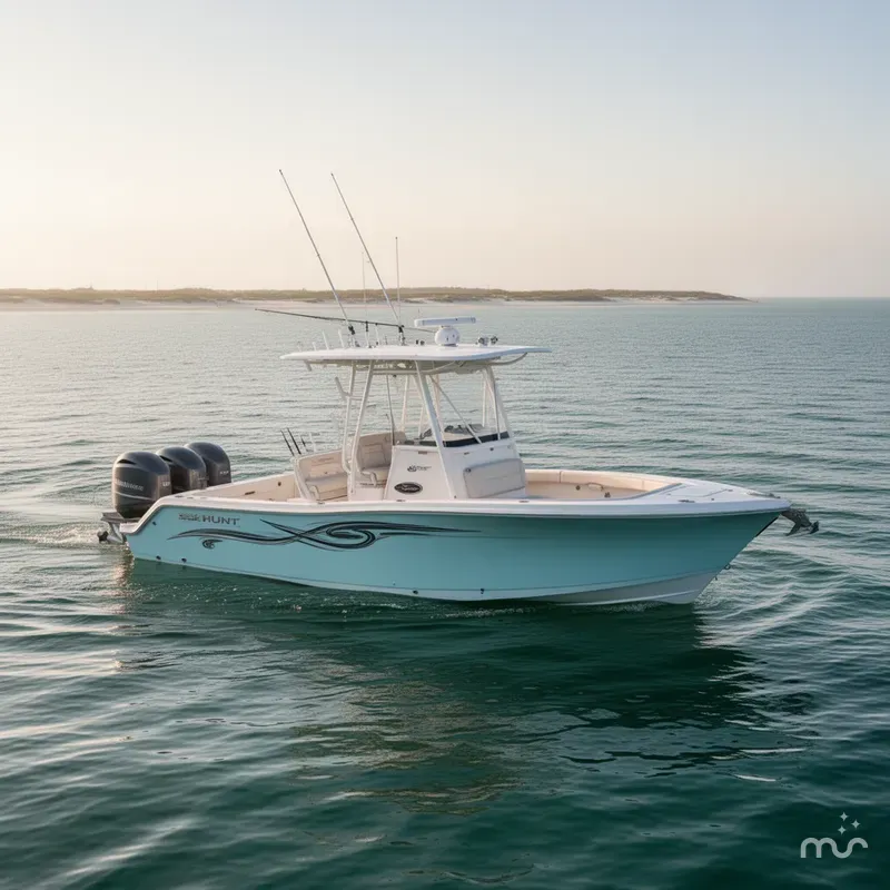 Slide: The Image of Sea Hunt Gamefish 28 FS 2025 - 2