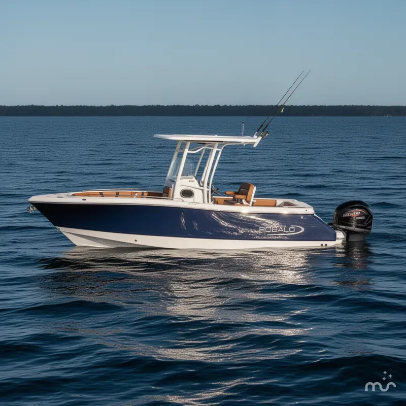 Slide: The Image of Robalo R230 Center Console 2025 - 4
