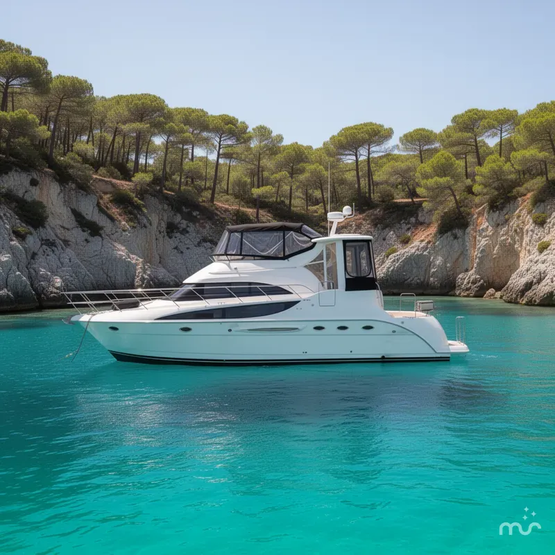 Slide: The Image of Meridian 459 Motoryacht 2007 - 2