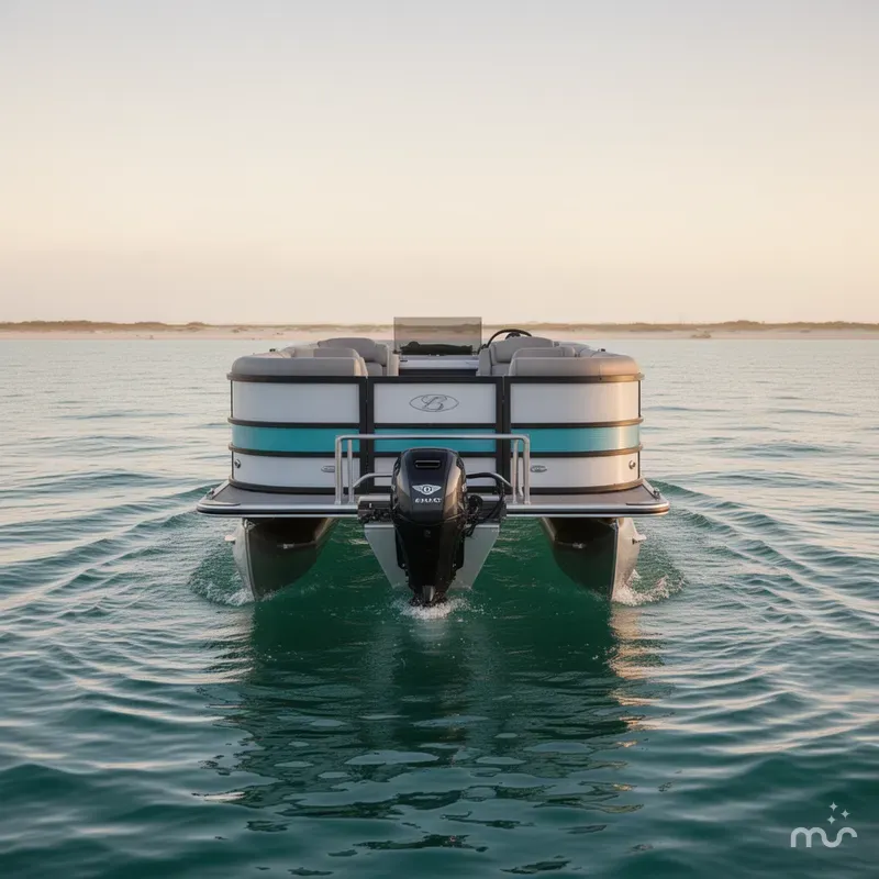 Slide: The Image of Bentley Pontoons LEGACY 243 QUAD SWINGBACK 2025 - 2