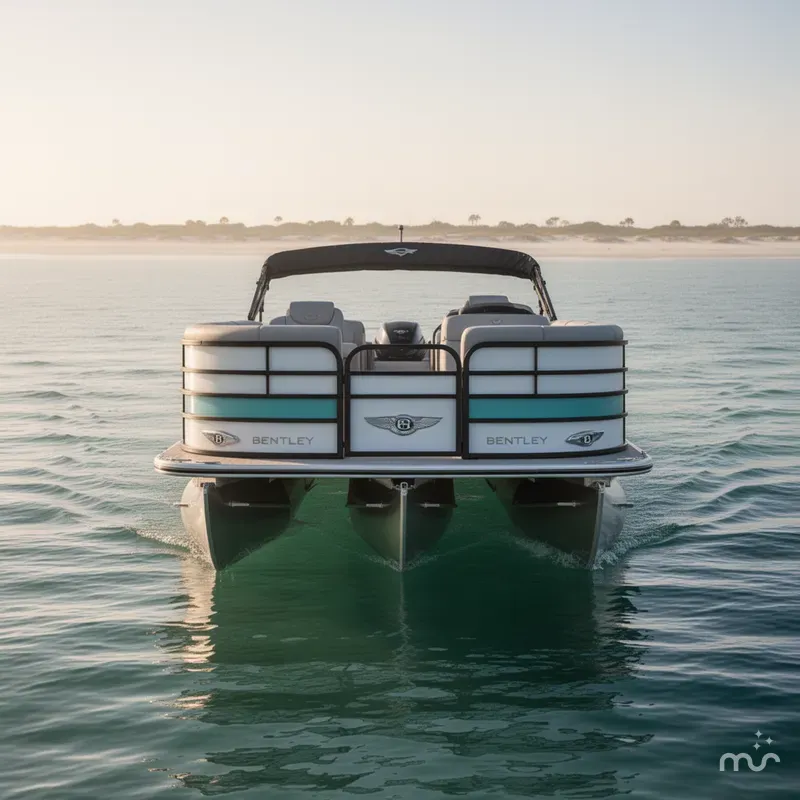 Slide: The Image of Bentley Pontoons LEGACY 243 QUAD SWINGBACK 2025 - 3