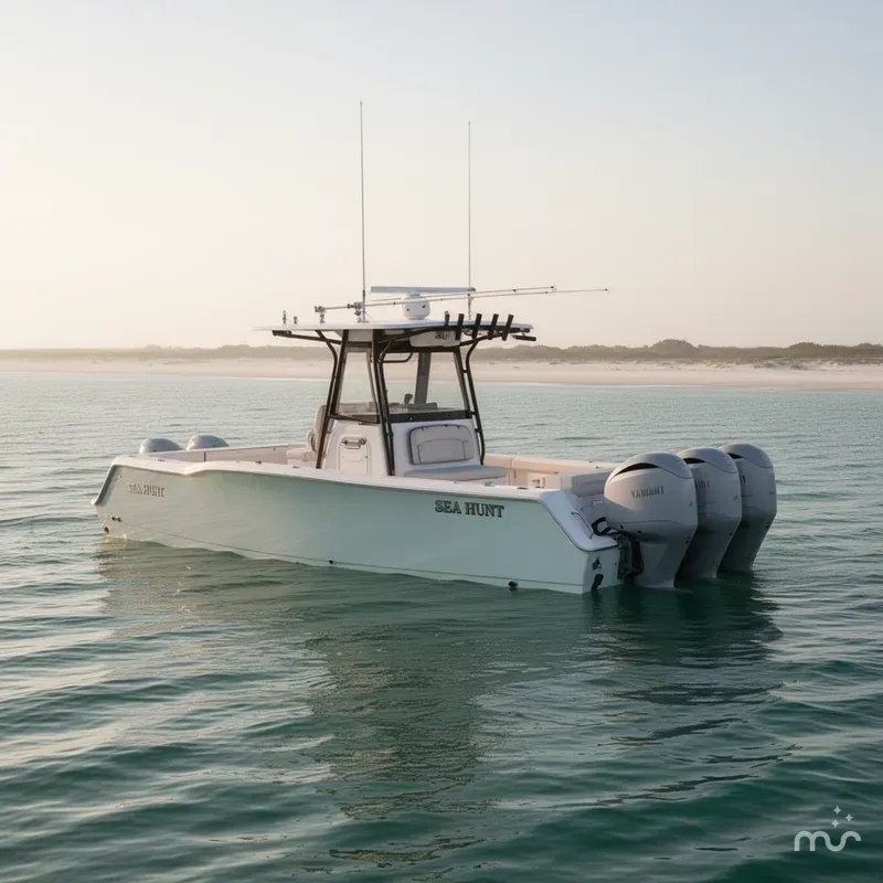 Slide: The Image of Sea Hunt Gamefish 27 with Coffin Box 2025 - 1