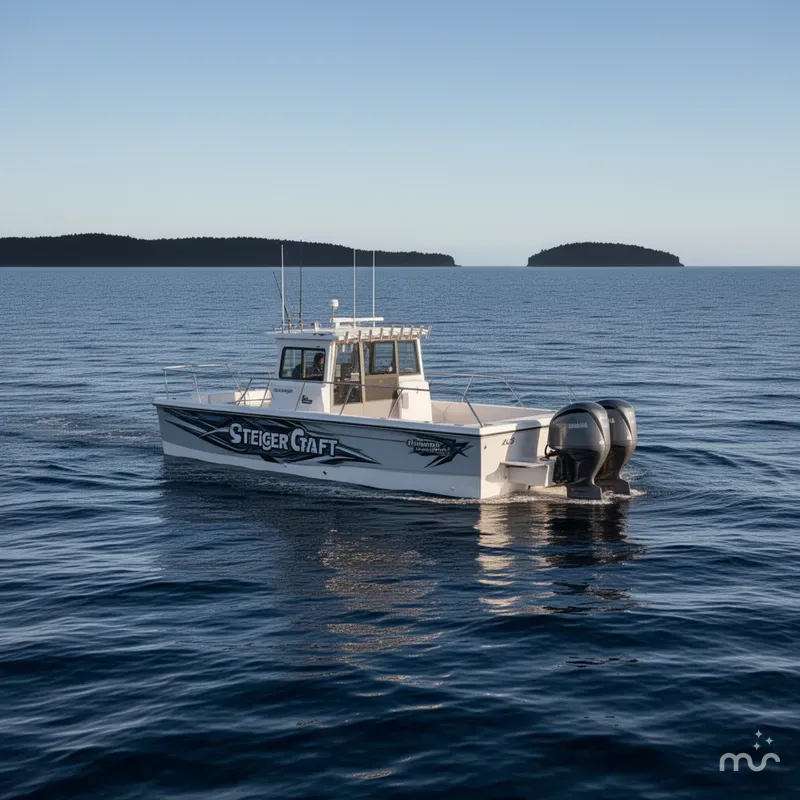 Slide: The Image of Steiger Craft 28 Fisherman 2025 - 2