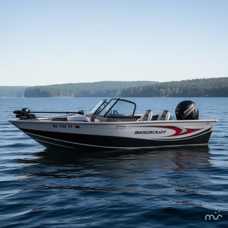 Slide: The Image of Smoker Craft 172 Ultima Fish n Ski 2017 - 1