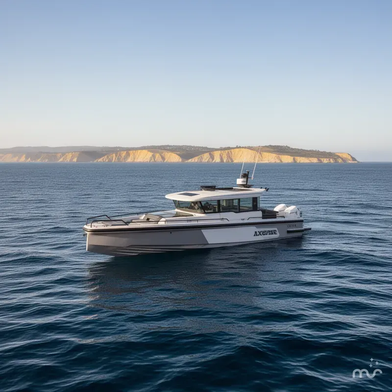 Slide: The Image of Axopar 37 XC Cross Cabin BRABUS Line with Aft Cabin 2024 - 2