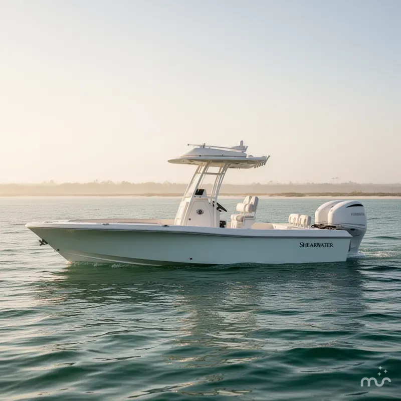 Slide: The Image of Shearwater 270 SS Open Carolina 2025 - 1