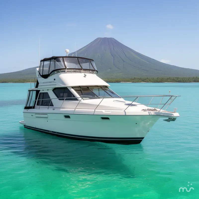 Slide: The Image of Bayliner 3788 Command Bridge Motoryacht 1996 - 2