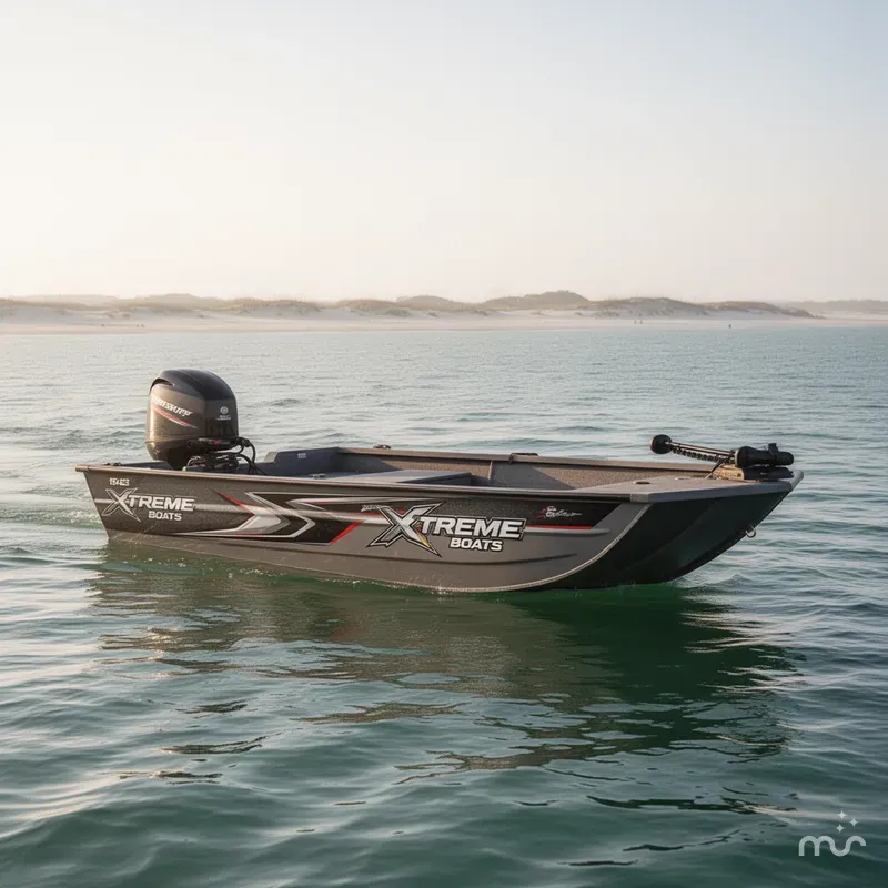 Slide: The Image of Xtreme Boats River Skiff 1542 SS 2023 - 0