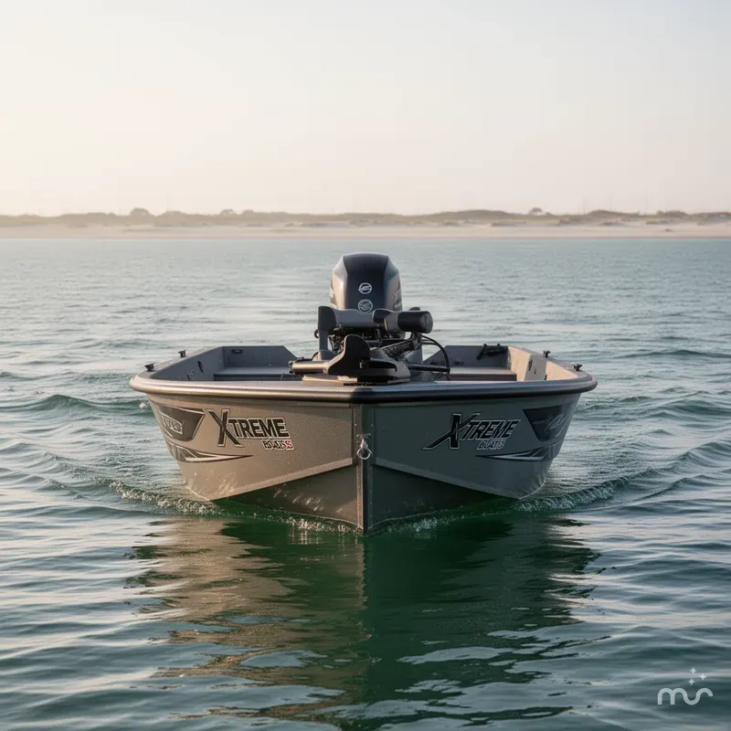 Slide: The Image of Xtreme Boats River Skiff 1542 SS 2023 - 2