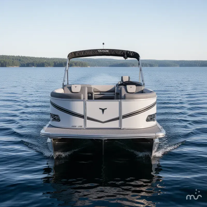 Slide: The Image of Tahoe LTZ 2385 Swingback (VRL) & Honda 4-Stroke EFI 2025 - 1