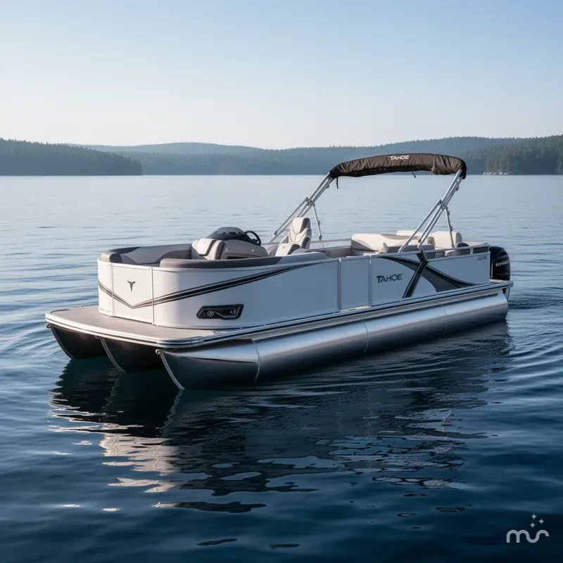 Slide: The Image of Tahoe LTZ 2385 Swingback (VRL) & Honda 4-Stroke EFI 2025 - 2