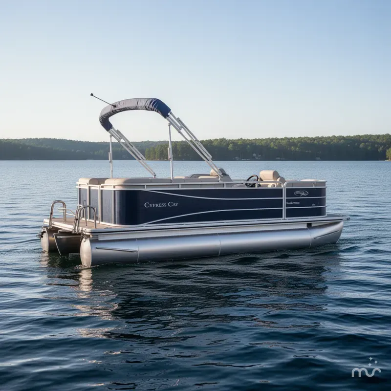 Slide: The Image of Cypress Cay Pontoons Seabreeze 210 Pontoon 2016 - 0
