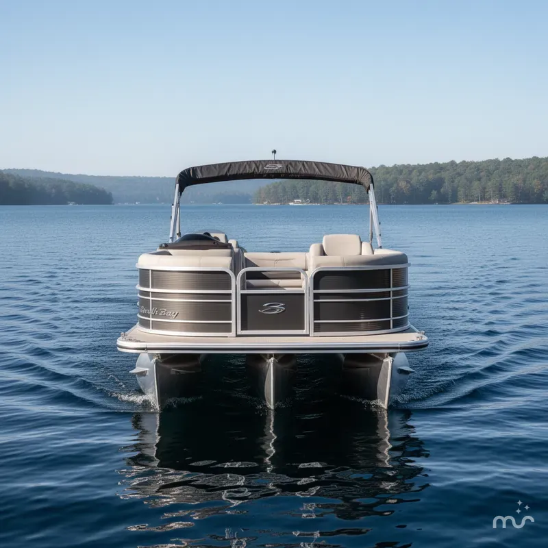 Slide: The Image of South Bay 525RS 2.0 Pontoon 2020 - 2