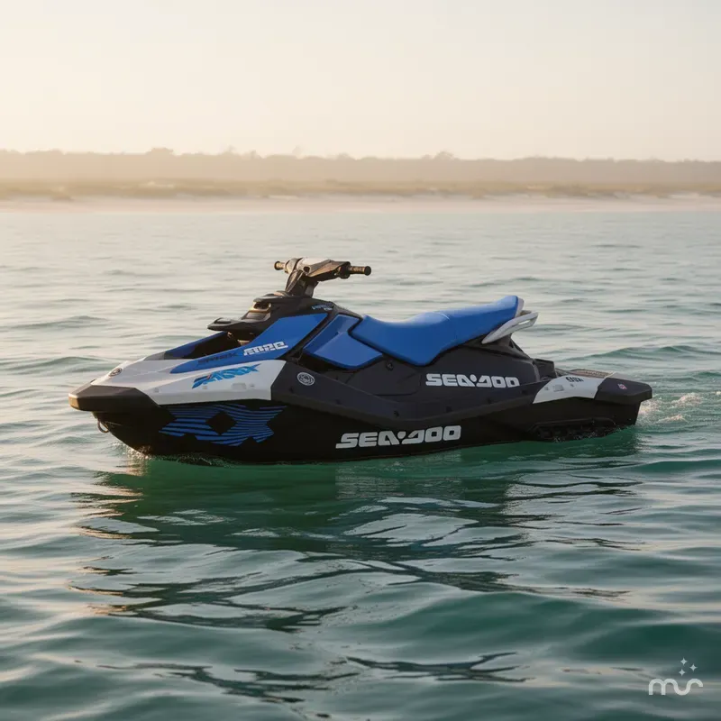 Slide: The Image of Sea-Doo PWC SPARK TRIXX 90 AUD WH 3UP IBR 25 2025 - 4