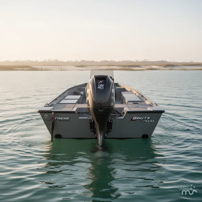 Slide: The Image of Xtreme Boats Brute 1754 SS 2025 - 2