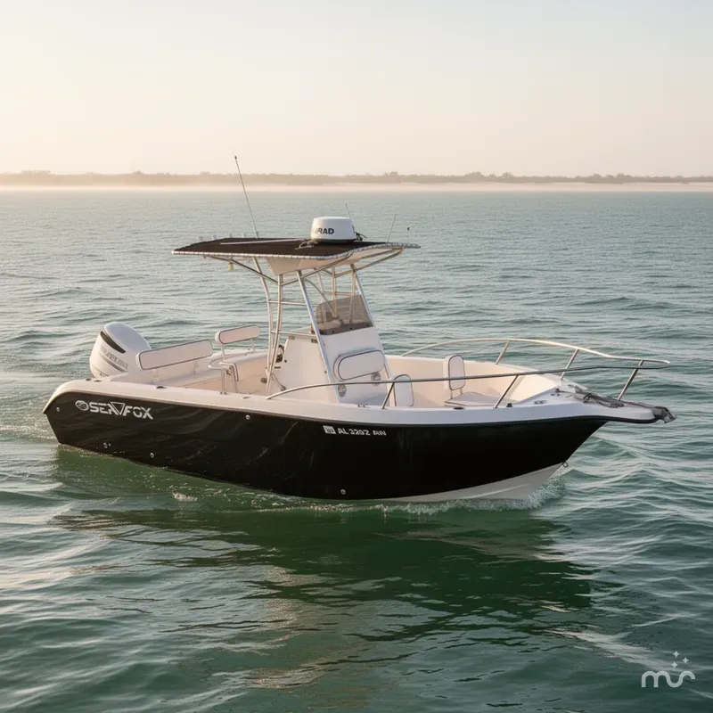 Slide: The Image of Sea Fox 257 Center Console 2000 - 0