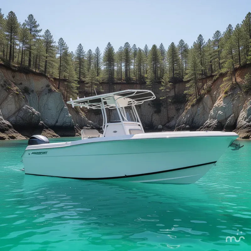 Slide: The Image of Aquasport 2100 Center Console 2022 - 2