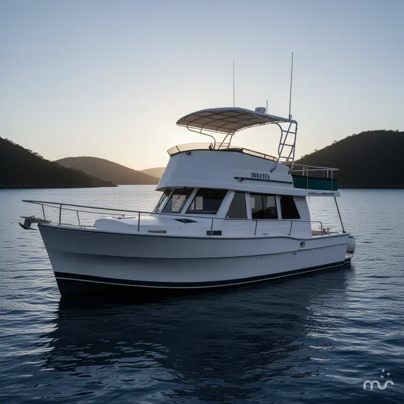 Slide: The Image of Mainship 350 Trawler 1997 - 1