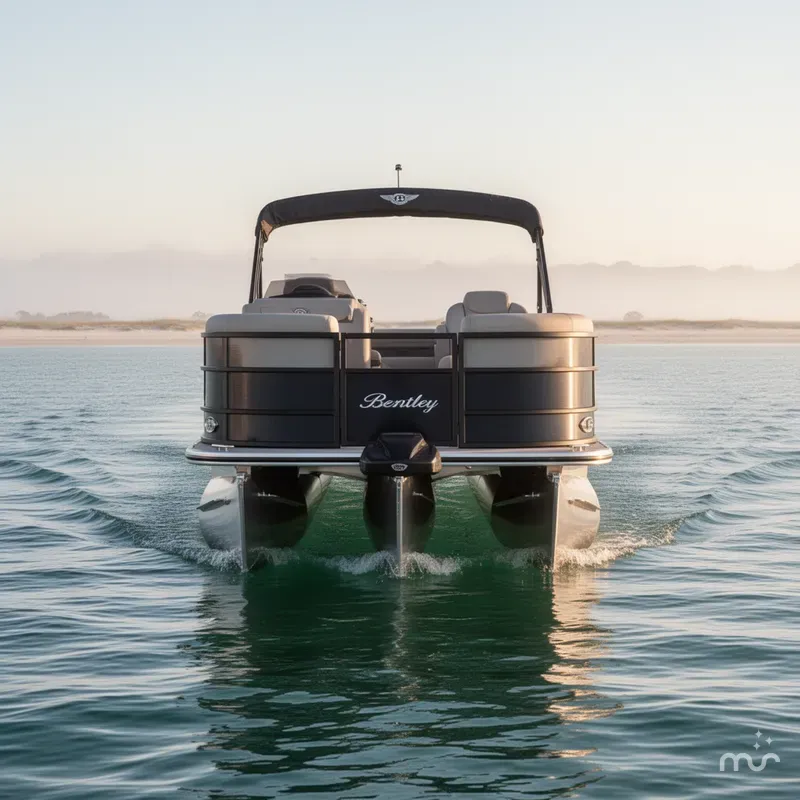Slide: The Image of Bentley Pontoons Legacy 240 Navigator 2025 - 3