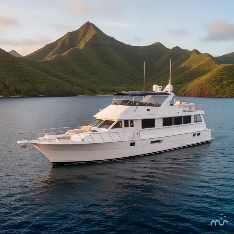 The Image of Hatteras 74 Sport Deck Motor Yacht 1998 - 0