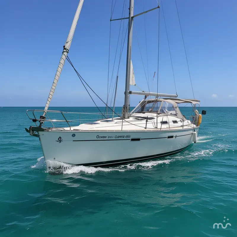 Slide: The Image of Beneteau Oceanis Clipper 393 2004 - 1
