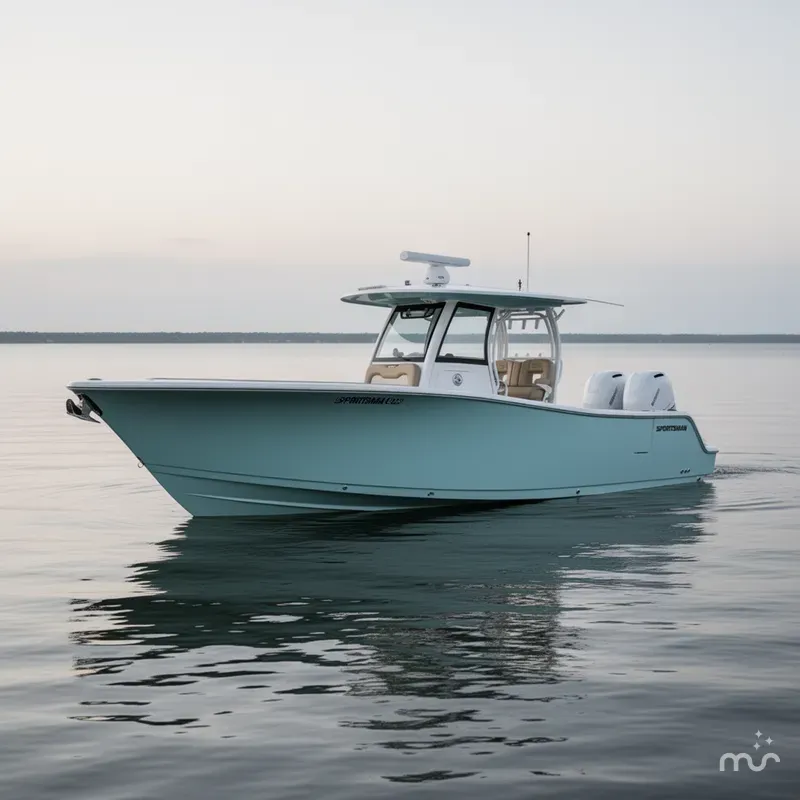 Slide: The Image of Sportsman Open 322 Center Console 2024 - 2