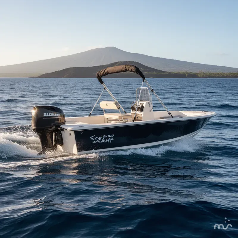 Slide: The Image of Carolina EV180 Sea Skiff W/ 115 HP Suzuki Outboard 2024 - 2