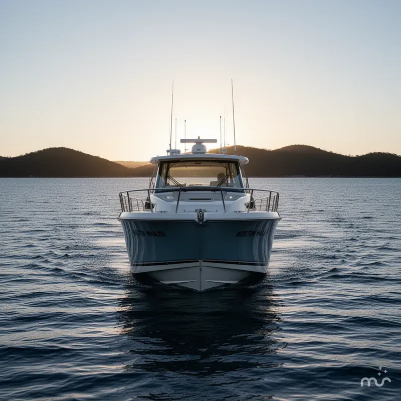 Slide: The Image of Boston Whaler 325 Conquest 2025 - 1