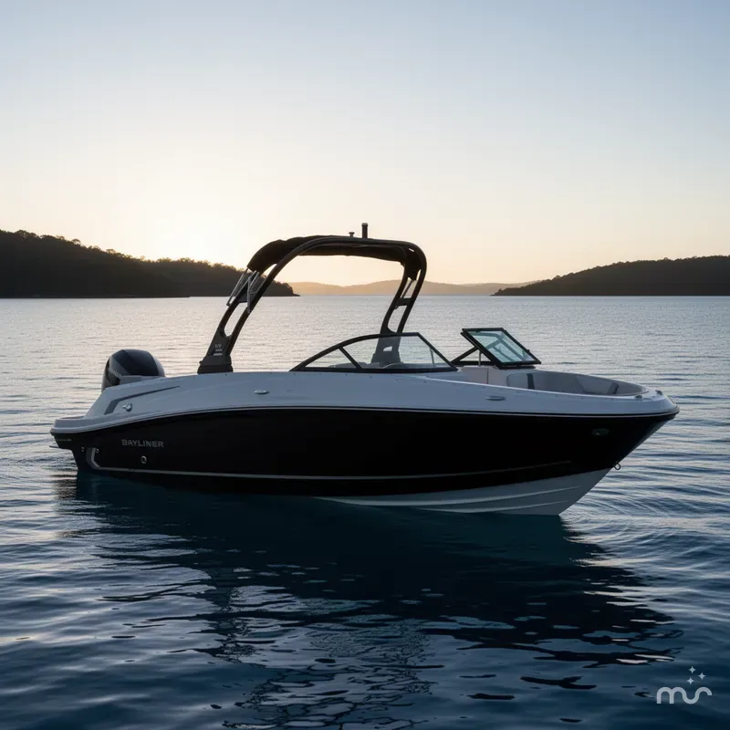Slide: The Image of Bayliner VR6 Bowrider OB 2025 - 0