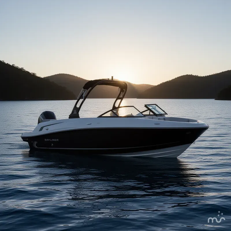 Slide: The Image of Bayliner VR6 Bowrider OB 2025 - 2