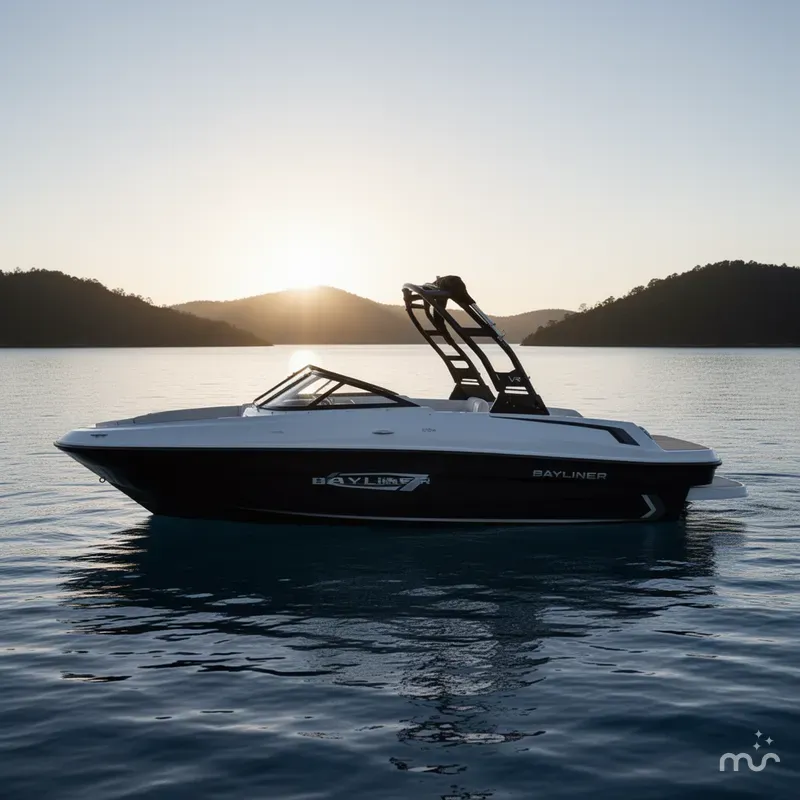 Slide: The Image of Bayliner VR4 Bowrider OB 2024 - 1