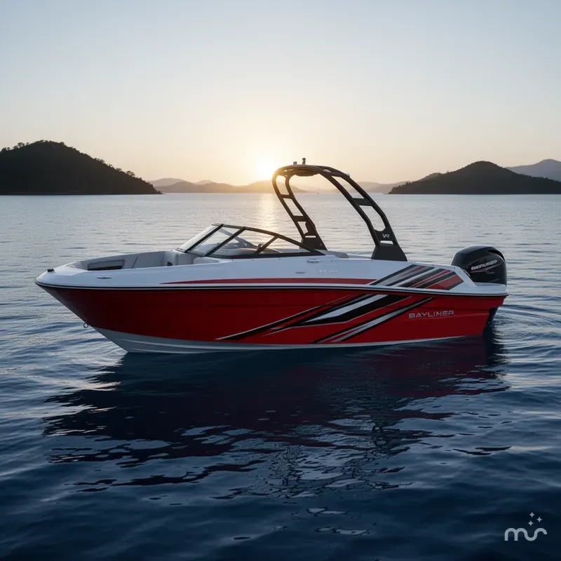 Slide: The Image of Bayliner VR4 Bowrider OB 2024 - 1