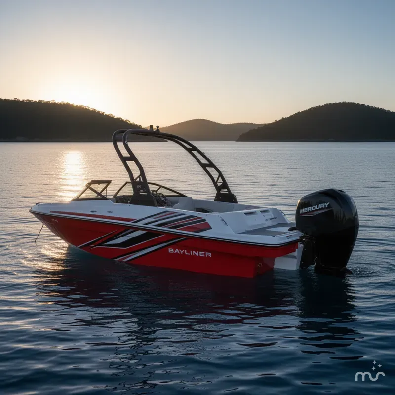 Slide: The Image of Bayliner VR4 Bowrider OB 2024 - 2