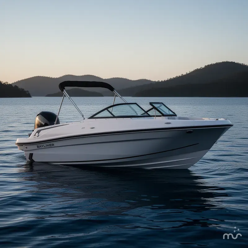 Slide: The Image of Bayliner VR4 Bowrider OB 2024 - 0
