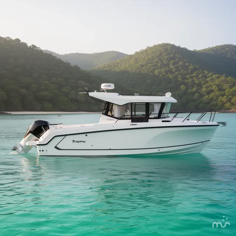 Slide: The Image of Bayliner Trophy T25 Pilothouse 2025 - 2