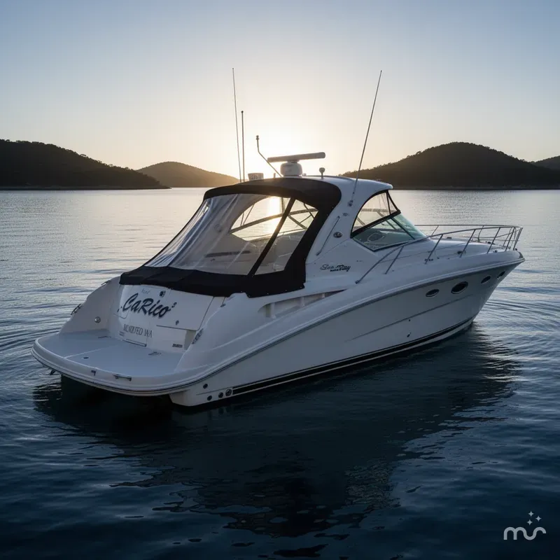 Slide: The Image of Sea Ray 390 Sundancer 2010 - 0