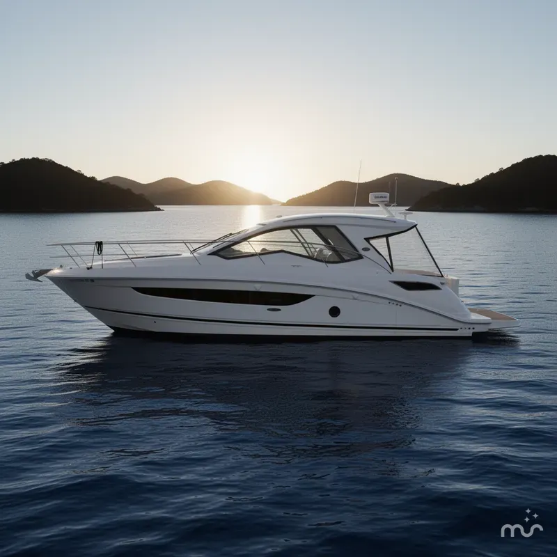 Slide: The Image of Sea Ray Sundancer 350 Coupe 2019 - 2