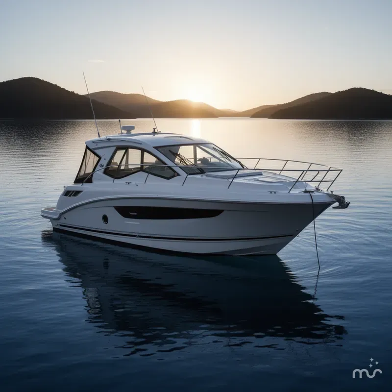Slide: The Image of Sea Ray Sundancer 350 Coupe 2018 - 2