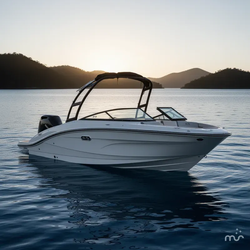Slide: The Image of Sea Ray SPX 210 Outboard 2025 - 0