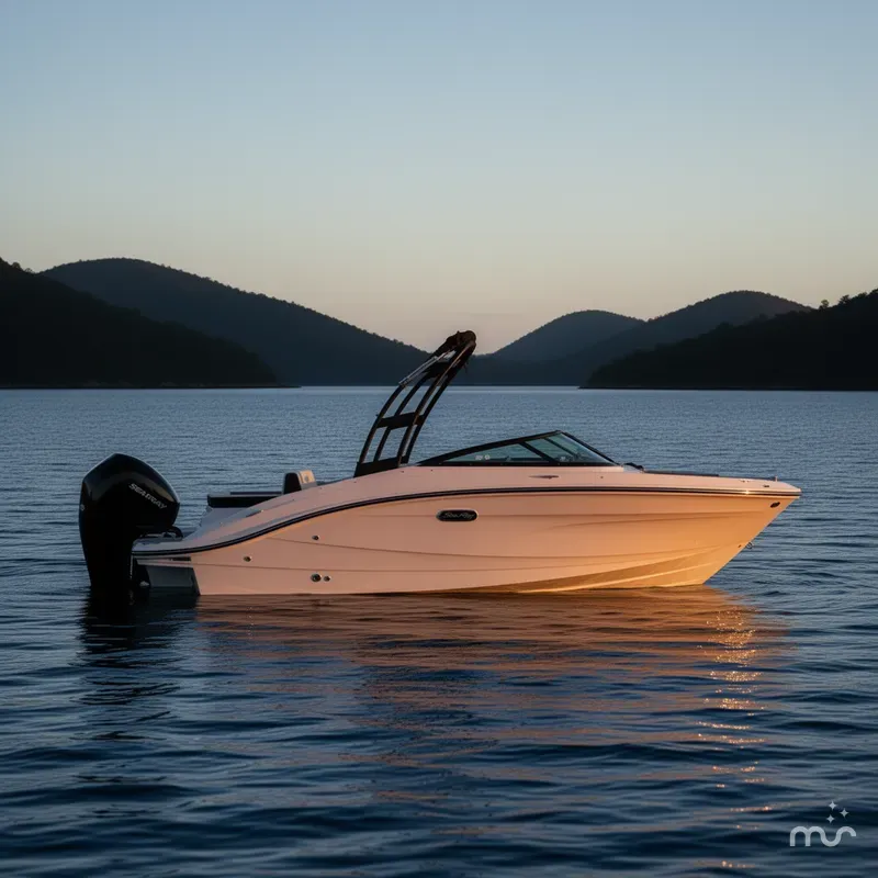 Slide: The Image of Sea Ray SPX 210 Outboard 2025 - 2