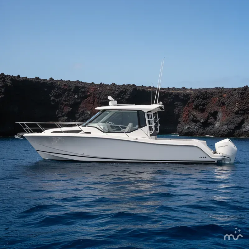 Slide: The Image of Boston Whaler 325 Conquest 2020 - 2