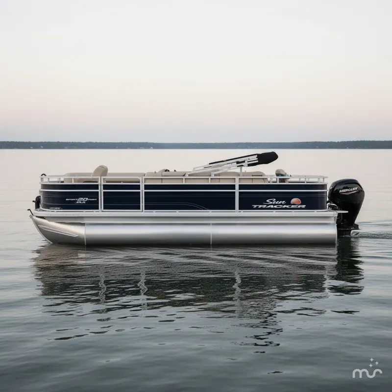 Slide: The Image of Sun Tracker SportFish 20 DLX 2025 - 2