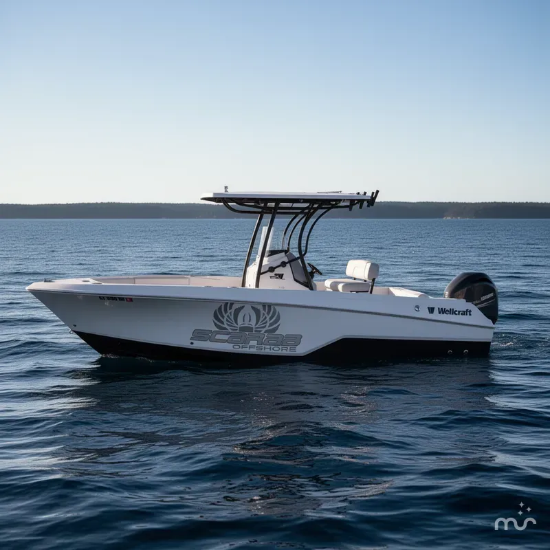 Slide: The Image of Wellcraft 222 Fisherman 2021 - 1