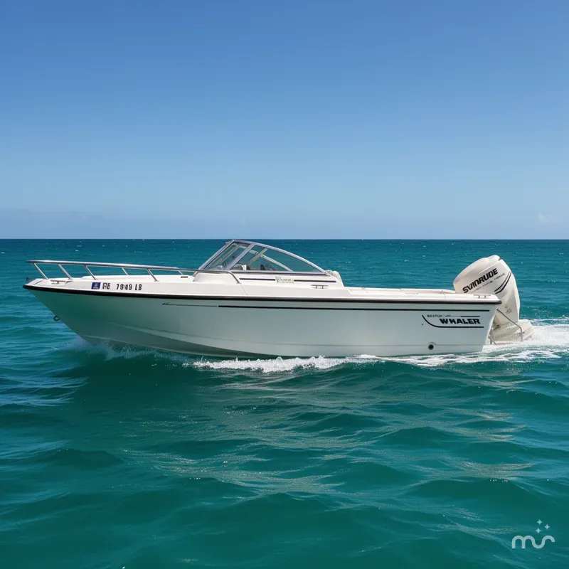 Slide: The Image of Boston Whaler 20 Ventura Bowrider 1999 - 2