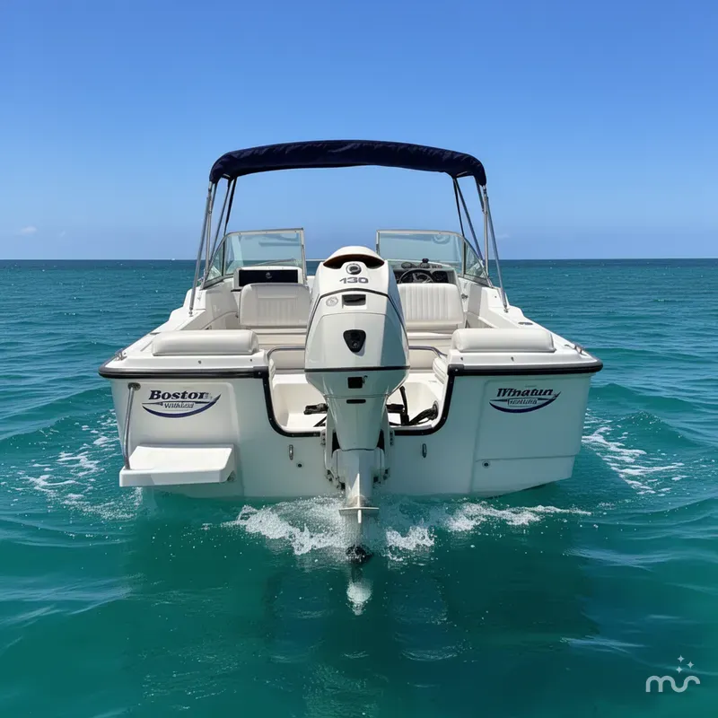 Slide: The Image of Boston Whaler 20 Ventura Bowrider 1999 - 3